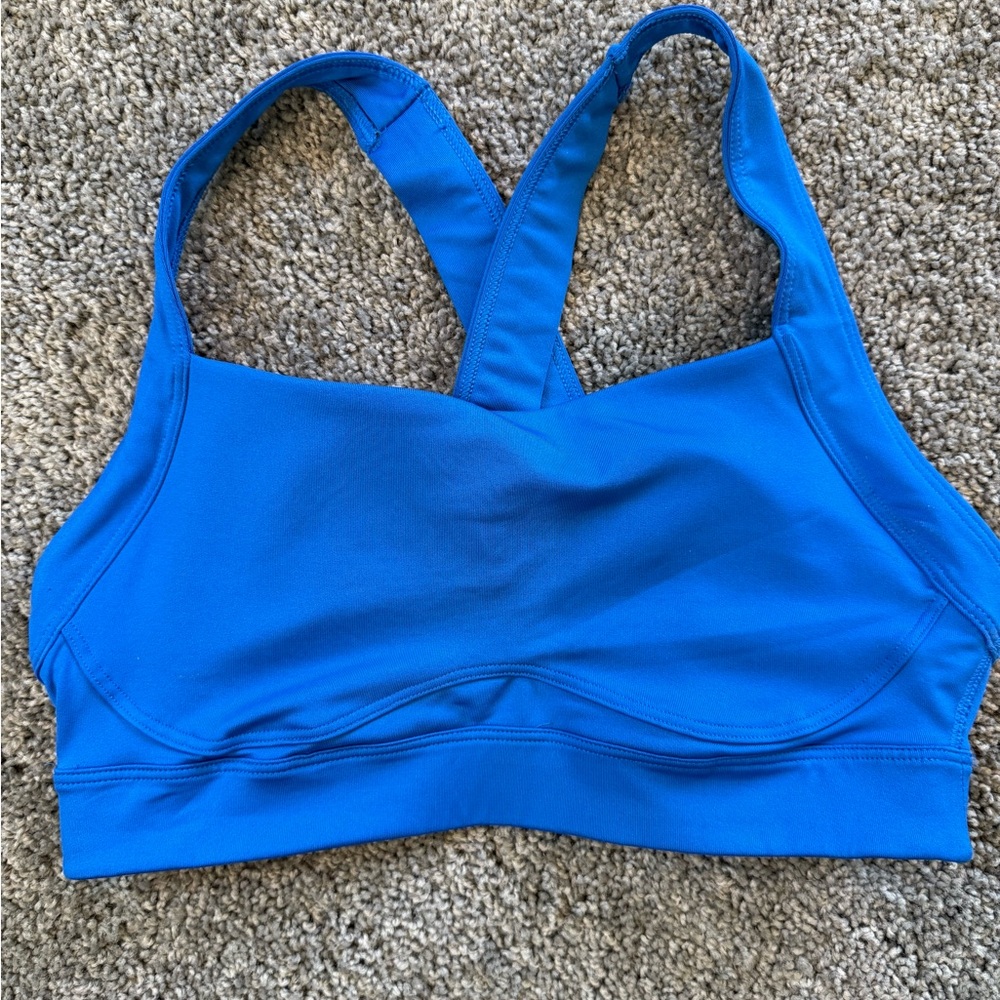 Blue Sports Bra
